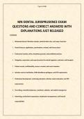 MN DENTAL JURISPRUDENCE EXAM 