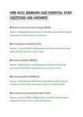 WEB WOC SEMINARS QUIZ ESSENTIAL STUDY QUESTIONS AND ANSWERS&period;