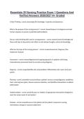 Essentials Of Nursing Practice Exam 1 Questions And &NewLine;Verified Answers 2026&sol;2027 A&plus; Graded 