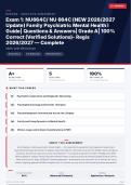  NU 578 Unit 3 Exam Nursing Comprehensive Advanced Practice 2026&sol;2027 &ndash; Questions and Answers &vert; 100&percnt; Verified &vert; Detailed Rationales &ndash; Pass Guaranteed &ndash; A&plus; Graded