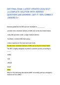 EMT FINAL EXAM &vert;LATEST UPDATED 2026&sol;2027 &vert;A COMPLETE SOLUTION WITH VERIFIED QUESTIONS AND ANSWERS &vert;GET IT 100&percnt; CORRECT &vert;GRADED A&plus; 