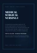 NUR 201 Exam 4 Medical-Surgical Nursing I 2026&sol;2027 &vert; Fortis &vert; Verified Q&A &vert; Grade A&NewLine;&NewLine;