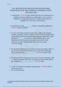 ALL MASTER ELECTRICIAN PACKAGED EXAMS&colon; QUESTIONS WITH 100&percnt; VERIFIED ANSWERS LATEST UPDATED 2026