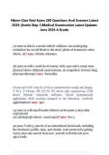 Nbme Cbse Real Exam 200 Questions And Answers Latest 2026 &lpar;Usmle Step 1&rpar;Medical Examination Latest Updates June 2026 A Grade