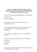 WSET LEVEL 2 SPIRITS LATEST 2026 ACTUAL EXAM 200 QUESTIONS AND CORRECT DETAILED ANSWERS WITH RATIONALES &lpar;VERIFIED ANSWERS&rpar; &vert;ALREADY GRADED A&plus;
