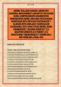 Jersey College NUR202 Geriatric Nursing Exam Prep Guide 2026-2027 &vert; 280&plus; Multiple-Choice Questions with Detailed Rationales &vert; Aligned with Roy Adaptation Model &lpar;RAM&rpar; Framework &vert; Comprehensive Examination Preparation Guide &vert; A&plus; Pass Guaranteed