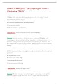 NSG 3850 Exam 3 &ndash; Pathophysiology for Nurses II &lpar;2026&sol;2027&rpar; Actual Q&A &vert; Galen