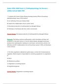 NSG 3280 Pathophysiology I Exam 2 &lpar;2026&sol;2027&rpar; Actual Q&A &vert; Galen A&plus; Guarantee