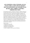 AWS CERTIFIED AI PRACTITIONER &lpar;AIF-C01&rpar;&NewLine;STUDY GUIDE &vert; LATEST UPDATE 2026&sol;2027 &vert;&NewLine;PRACTICE QUESTIONS AND ANSWERS &vert; EXAM&NewLine;REVIEW &vert; 100&percnt; CORRECT ANSWERS &vert;&NewLine;VERIFIED SOLUTIONS