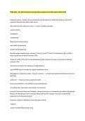NURS 3664 - The Adrenal Gland exam Questions Answered Correctly Latest Update 2026&NewLine;