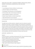 ASWB CLINICAL SOCIAL WORK&rsqb; &ndash; QUESTIONS AND ANSWERS &vert; VERIFIED AND WELL DETAILED&NewLine;ANSWERS &vert; PLUS RATIONALES &vert; GUARANTEED PASS &vert; LATEST EXAM UPDATE&NewLine;