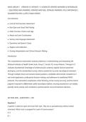 NIHSS GROUP C - VERSION V5&colon; PATIENTS 1-6 COMPLETE VERIFIED ANSWERS & RATIONALES&rsqb;&ndash; QUESTIONS AND ANSWERS &vert; VERIFIED AND WELL DETAILED ANSWERS &vert; PLUS RATIONALES &vert;&NewLine;GUARANTEED PASS &vert; LATEST EXAM UPDATE&NewLine;