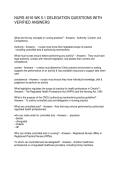NURS 4516 WK 5&period;1 DELEGATION QUESTIONS WITH VERIFIED ANSWERS