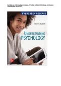 Test Bank for Understanding Psychology&comma; 15th Edition by Robert S&period; Feldman &vert; All 17 Chapters &vert; Questions & Answers &vert; 2027&NewLine;