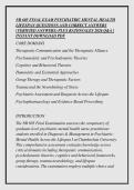 NR 605 FINAL EXAM PSYCHIATRIC MENTAL HEALTH &NewLine;LIFESPAN QUESTIONS AND CORRECT ANSWERS &NewLine;&lpar;VERIFIED ANSWERS&rpar; PLUS RATIONALES 2026 Q&A &vert; &NewLine;INSTANT DOWNLOAD PDF