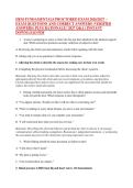 HESI FUNDAMENTALS PROCTORED EXAM 2026&sol;2027 &ndash;&NewLine;EXAM QUESTIONS AND CORRECT ANSWERS &lpar;VERIFIED &NewLine;ANSWERS&rpar; PLUS RATIONALE &vert; 2027 Q&A &vert; INSTANT &NewLine;DOWNLOAD PDF