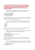 ATI MATERNAL NEWBORN NURSING EXAM 2026&sol;2027 &ndash;&NewLine;EXAM QUESTIONS AND CORRECT ANSWERS &lpar;VERIFIED &NewLine;ANSWERS&rpar; PLUS RATIONALE &vert; 2027 Q&A &vert; INSTANT &NewLine;DOWNLOAD PDF