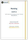 Certified Clinical Hemodialysis Technician - Advanced &lpar;CCHT-A&rpar; Prep