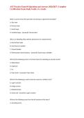 AST Practice Exam &num;4 Questions and Answers 2026&sol;2027 &vert; Complete Certification Exam Study Guide &vert; A&plus; Grade&NewLine;