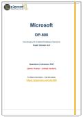Microsoft DP-800 Microsoft Fabric Data Engineer Professional Exam Prep
