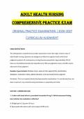 Adult Health Nursing &lpar;PDF&rpar; &vert; 2026&ndash;2027 Comprehensive Practice Exam Questions