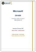 GitHub Agentic AI Developer &lpar;GH-600&rpar; Exam Prep