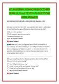 ATI MATERNAL NEWBORN PROCTORED &NewLine;EXAM &lpar;A&comma; B and C&rpar; 2019 -70 QUESTIONS &NewLine;WITH ANSWERS