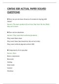 CINTAS SSR ACTUAL PAPER SOLVED&NewLine;QUESTIONS&NewLine;