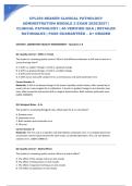 CPL250 BEAKER CLINICAL PATHOLOGY ADMINISTRATION MODULE 2 EXAM 2026&sol;2027 &vert; CLINICAL PATHOLOGY &vert; 40 VERIFIED Q&A &vert; DETAILED RATIONALES &vert; PASS GUARANTEED &ndash; A&plus; GRADED