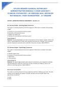 CPL250 BEAKER CLINICAL PATHOLOGY ADMINISTRATION MODULE 3 EXAM 2026&sol;2027 &vert; CLINICAL PATHOLOGY &vert; 40 VERIFIED Q&A &vert; DETAILED RATIONALES &vert; PASS GUARANTEED &ndash; A&plus; GRADED