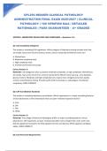 CPL250 BEAKER CLINICAL PATHOLOGY ADMINISTRATION FINAL EXAM 2026&sol;2027 &vert; CLINICAL PATHOLOGY &vert; 100 VERIFIED Q&A &vert; DETAILED RATIONALES &vert; PASS GUARANTEED &ndash; A&plus; GRADED