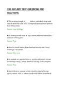 CJIS SECURITY TEST QUESTIONS AND&NewLine;SOLUTIONS