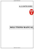 Solutions Manual for Optical Networks &lpar;1st Edition&rpar; by Debasish Datta - Graded A&plus; Comprehensive Exam Prep