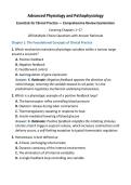 Advanced Physiology and Pathophysiology&NewLine;Essentials for Clinical Practice &mdash; Comprehensive Review Examination&NewLine;