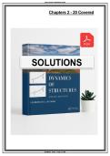 Solutions Manual for Dynamics of Structures Third Edition by Humar - Graded A&plus; Comprehensive Exam Prep
