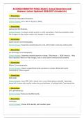 ACS BIOCHEMISTRY FINAL EXAM &vert; Actual Questions and&NewLine;Answers Latest Updated 2026&sol;2027 &lpar;Graded A&plus;&rpar;