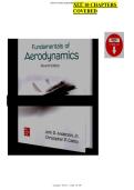 Solutions Manual for Fundamentals of Aerodynamics &lpar;7th Edition&rpar; by John Anderson - Graded A&plus; Comprehensive Exam &period;&period;&period;