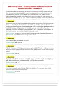 ACS exam practice &vert; Actual Questions and Answers Latest&NewLine;Updated 2026&sol;2027 &lpar;Graded A&plus;&rpar;