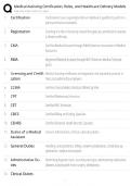 Medical Assisting &sol; Certification Roles & Delivery &sol; 2026 Update &sol; Score 100&percnt; &sol; Exam Prep Study Guide
