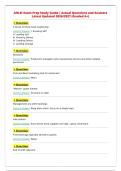 AHLEI Exam Prep &vert; Actual Questions and Answers Latest&NewLine;Updated 2026&sol;2027 &lpar;Graded A&plus;&rpar;