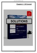 Solutions Manual for Dynamics of Structures Third Edition by Humar - Graded A&plus; Comprehensive Exam Prep
