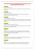 AHLEI Final Exam Prep &vert; Actual Questions and Answers Latest&NewLine;Updated 2026&sol;2027 &lpar;Graded A&plus;&rpar;