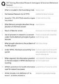 CITI Training &sol; Biomedical & Social Behavioral Research &sol; 2026 Update &sol; Score 100&percnt; &sol; Exam Prep Study Guide