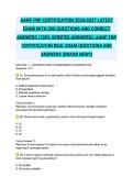 AANP FNP CERTIFICATION 2026&sol;2027 LATEST EXAM WITH 500 QUESTIONS AND CORRECT ANSWERS &lpar;100&percnt; VERIFIED ANSWERS&rpar;&sol; AANP FNP CERTIFICATION REAL EXAM QUESTIONS AND ANSWERS &lpar;BRAND NEW&excl;&excl;&rpar;&NewLine;