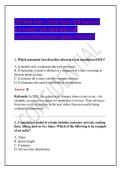 ISYE 6644 Exam 2 Study Notes&colon; 300 Questions and Answers with Rationales &lpar;100 Correct&sol;Verified&sol;Latest Update 2026&sol;2027&rpar;