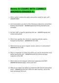 Ammo 64 EXAMS WITH CORRECT ANSWERS&sol;UPDATED EXAMS &sol;GRADED A&plus; &sol;ACTUAL EXAMS &sol;2026-2025