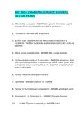 BSC 1005 EXAM WITH CORRECT ANSWERS&sol;GRADED A&plus; &sol;GUARANTEED PASS &excl;&excl;&excl;