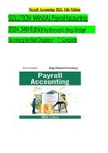 Solution manual for payroll accounting 2024 landin 34th edition by bernard j bieg and bridget