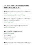 CLT STUDY GUIDE C PRACTICE QUESTIONS&NewLine;AND DETAILED SOLUTIONS