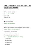 CMN 552 EXAM 3 ACTUAL TEST QUESTIONS&NewLine;AND SOLVED ANSWERS